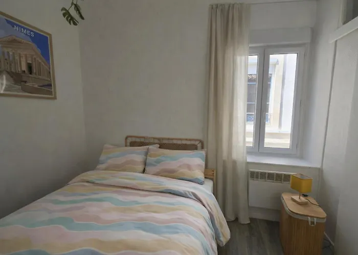 Bright Near The Arena And Train Station Nimes